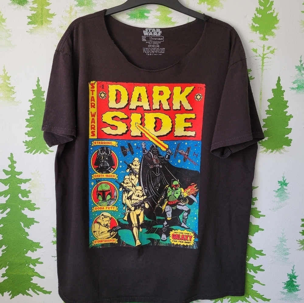 Star Wars Dark Side Black Tee.